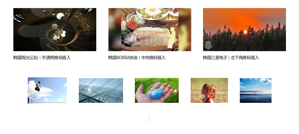 韩国观光公社, 韩国KORRA协会, 韩国三星电子..